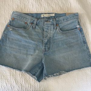 NWT Madewell Jean Shorts 27